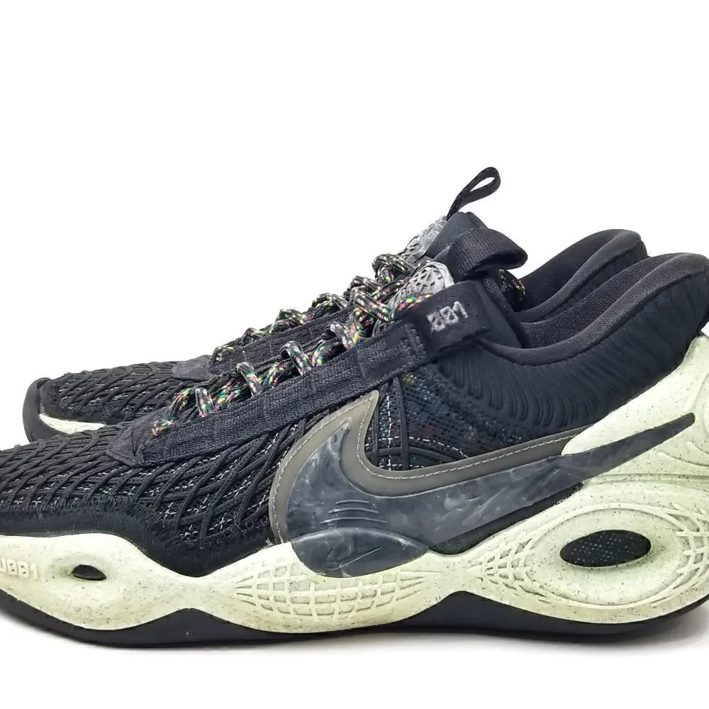 Nike Cosmic Unity (Green Glow, Black) Basketball Shoes Sneakers. Men's Size: 7.5 - Picture 6 of 10